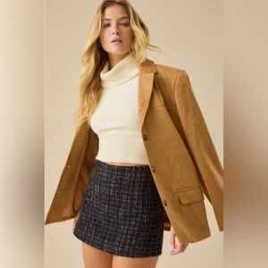 Janie Tweed Mini Skort